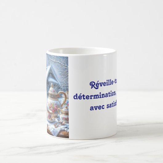 Mug - Savourez chaque instant avec saveur -  (Centre)