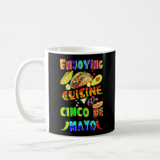 Mug Savourez Une Cuisine Sur Le Cinco De Mayo (Gauche)