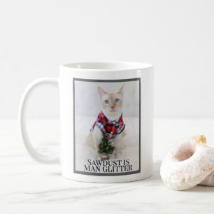 Mug Sawdust Est Homme Parties scintillant Cute Lumberj