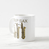 Mug Saxo de groupe (Devant gauche)