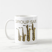 Mug Saxo de groupe (Gauche)