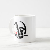 Mug Saxo de jazz (Devant gauche)