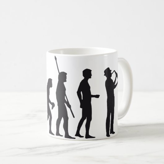 Mug Saxophone (Devant droit)
