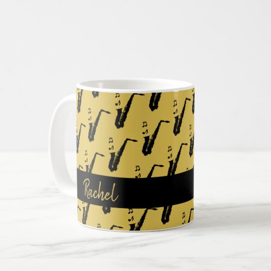 Mug Saxophone (Devant gauche)