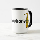 Mug Saxophone (Devant droit)