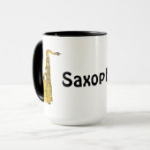 Mug Saxophone (Devant gauche)