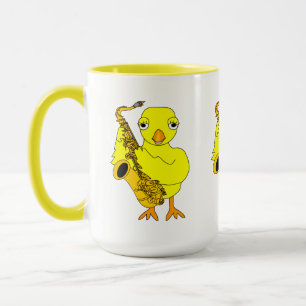Mug Saxophone Chick