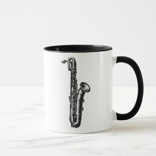 Mug Saxophone de baryton (Droite)