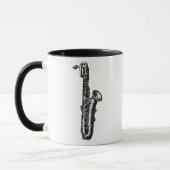 Mug Saxophone de baryton (Gauche)