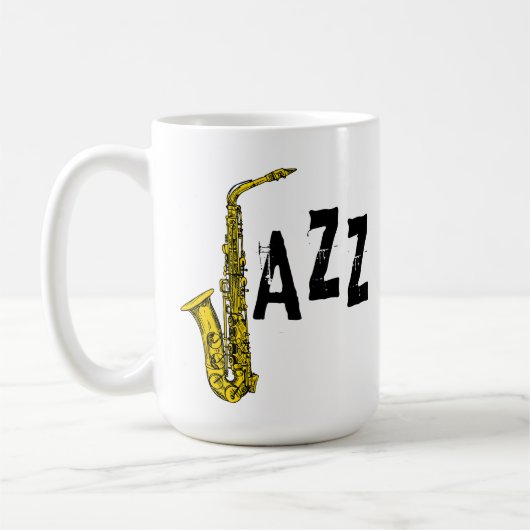 Mug Saxophone de jazz (Gauche)