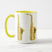 Mug Saxophone Vintage cool (Gauche)