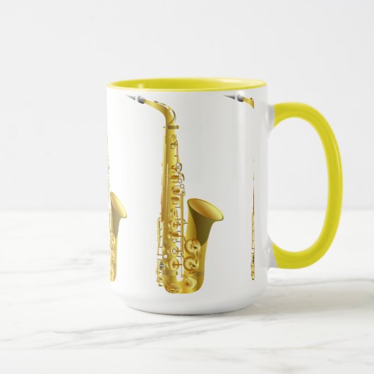 Mug Saxophone Vintage cool (Droite)