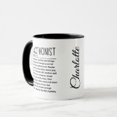 Mug Saxophoniste (Devant gauche)