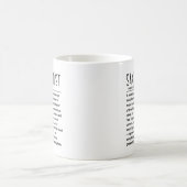 Mug Saxophoniste (Centre)
