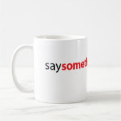 Mug SaySomethinginWelsh (Gauche)
