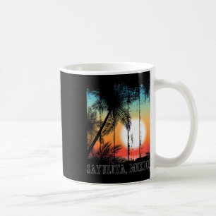 Mug Sayulita Mexico Beach Palms Vacances Surf Sundown