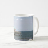Mug Sc de plage de folie, pilier, Charleston, (Devant droit)