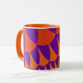 Mug Scales rouges et orange (Devant gauche)