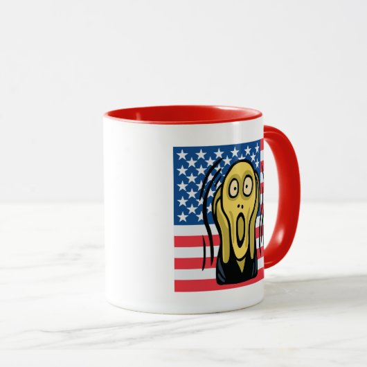 Mug Scandale américain (Devant droit)
