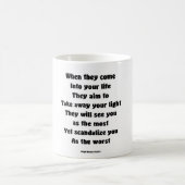 Mug Scandalisez-vous comme le pire (Centre)