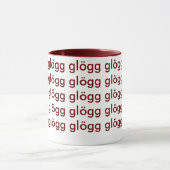 Mug Scandinave drôle de Glogg Glogg Glogg (Centre)