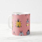 Mug Scandinavie Bugs Beetles Motif chilien (Devant gauche)