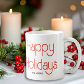 Mug Scandinavie hiver paysages vacances de Noël