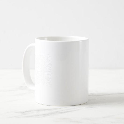 Mug Scanner Web - Black Widow Halloween (Devant gauche)