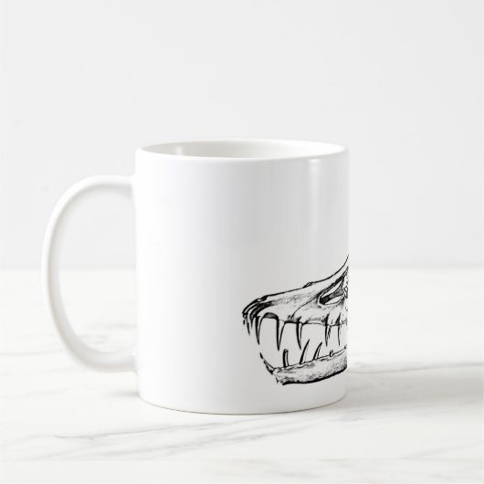 Mug Scaphongnathus (Dinosaure, ptérosaure) (Gauche)