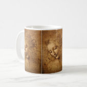 Mug Scapigliata de Léonard de Vinci, Chef d'une femme (Devant gauche)