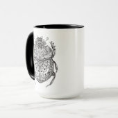 Mug Scarabée africain Zendoodle (Devant gauche)