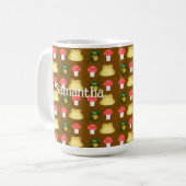 Mug Scarabée, Grenouille Et Champignon (Devant gauche)