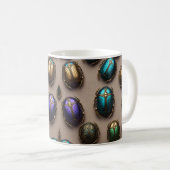 Mug Scarabes égyptiens colorés (Devant droit)