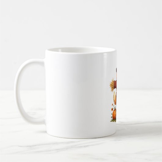 Mug Scarecrow Samoyé Dog (Gauche)