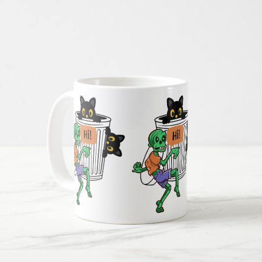 Mug Scaredy Cat Halloween (Devant gauche)