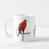 Mug Scarlet rouge Macaw (Gauche)