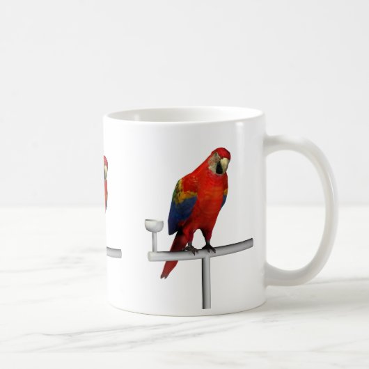 Mug Scarlet rouge Macaw (Droite)