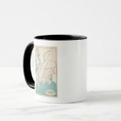 Mug Scarsdale, New Rochelle, villes de Mamaroneck (Devant gauche)