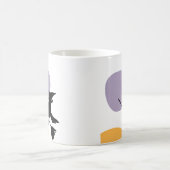 Mug Scary Flying Witch sur broomstick Cadeau Halloween (Centre)