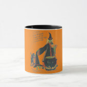 Mug Scary Halloween sorcière Chat Frog Kettle Brew Des (Centre)