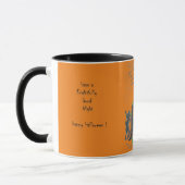 Mug Scary Halloween sorcière Chat Frog Kettle Brew Des (Gauche)