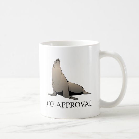 Mug Sceau D'Approbation (Droite)