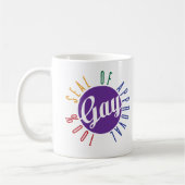 Mug Sceau d'Approbation Gay (Gauche)