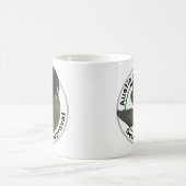 Mug Sceau de certification approuvé | Nom personnalisé (Centre)