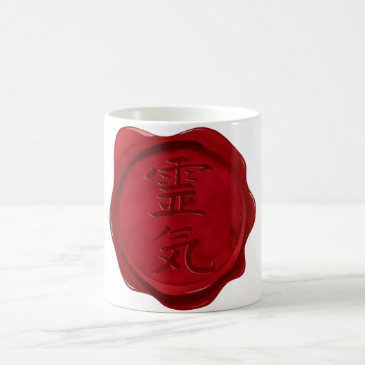Mug sceau de cire - REIKI (Centre)