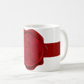 Mug sceau de cire - REIKI | bande foncée (Devant droit)