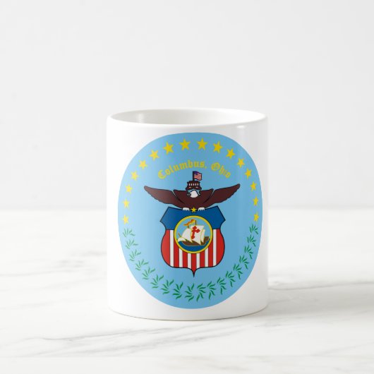 Mug Sceau de Columbus, Ohio (Centre)