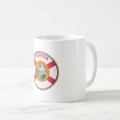 Mug Sceau de drapeau de l'État de Floride (Devant droit)