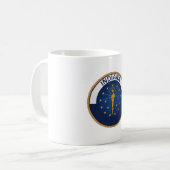Mug Sceau de drapeau de l'état de l'Indiana (Devant gauche)