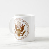Mug Sceau de la Cour suprême des États-Unis (Devant gauche)